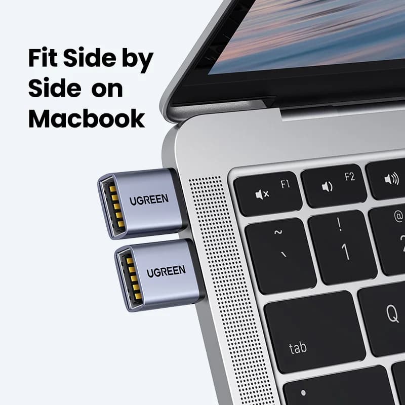 USB-C uz USB-A sieviešu OTG adapteris