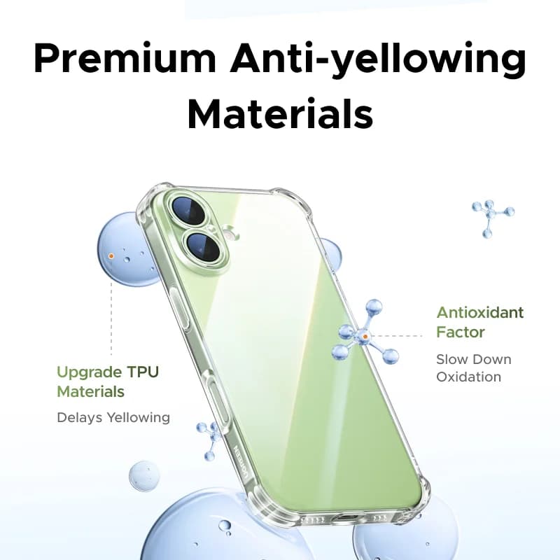 Caurspīdīga triecienizturīga Airbag vāciņš iPhone