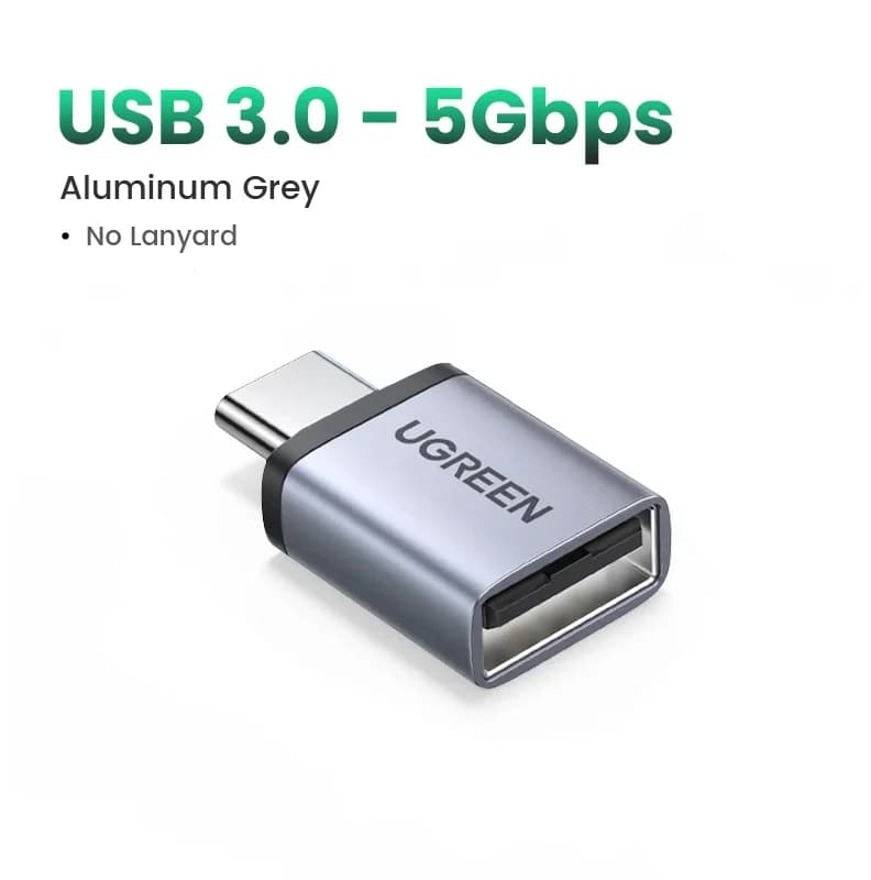 USB-C uz USB-A sieviešu OTG adapteris