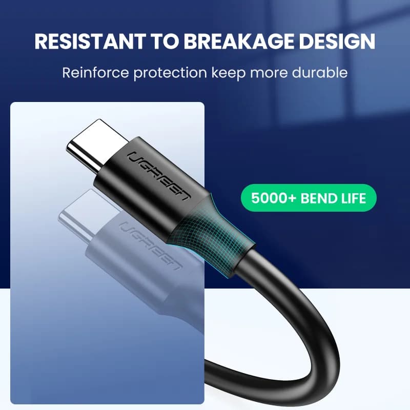 USB-C datu kabelis, 5Gbps USB 3.0, 3A