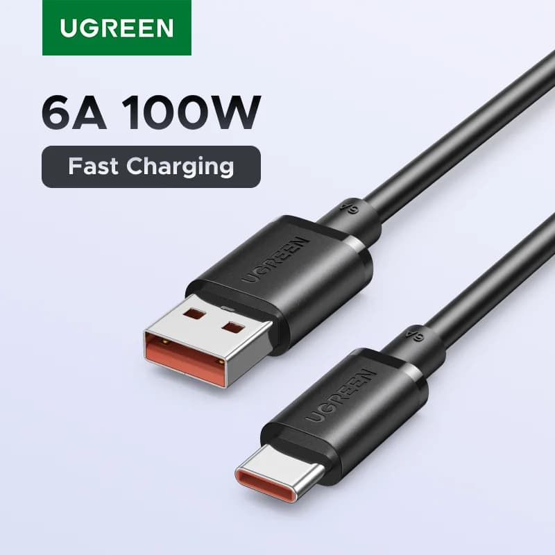100W SCP ātruzlādes USB-C kabelis Huawei un Honor