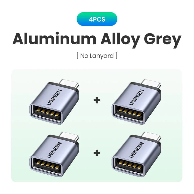 USB-C uz USB-A sieviešu OTG adapteris