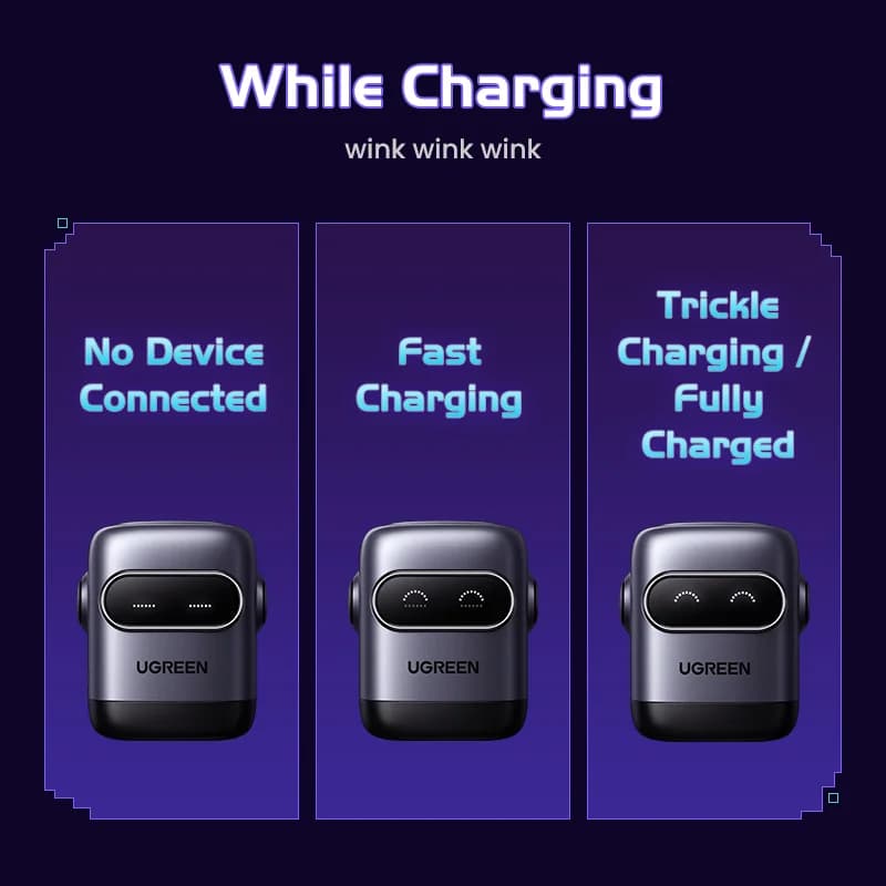 65W GaN USB-C PD lādētājs, ASV spraudnis