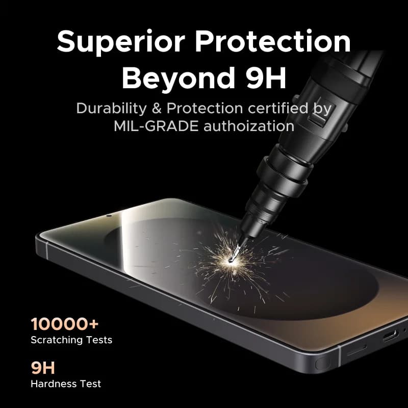 Rūdinātas stikla ekrāna aizsargs Samsung Galaxy