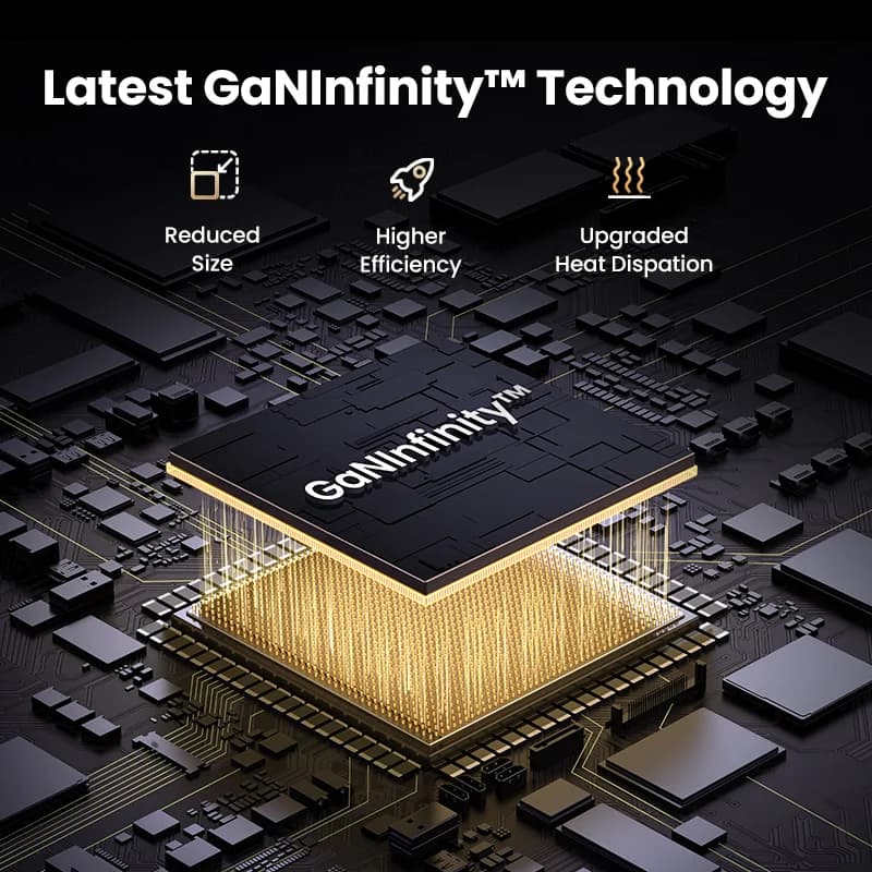 160W GaN USB-C lādētājs ar Korejas spraudni