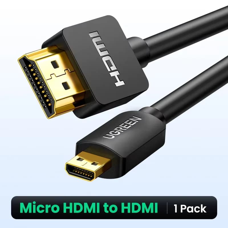 Micro HDMI uz HDMI kabelis 4K 60Hz