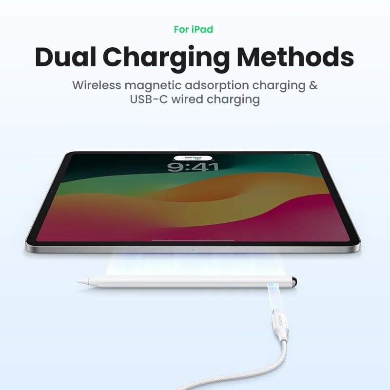 Bezvadu stila pildspalva ar plaukstas noraidīšanu iPad
