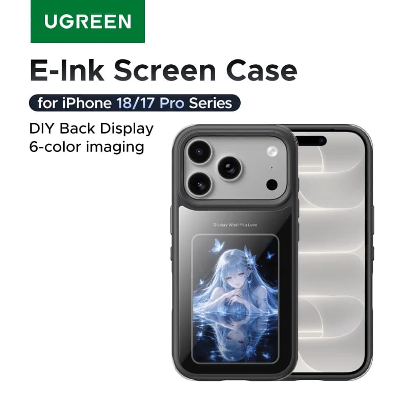 E-Ink ekrāna magnētiskais vāciņš iPhone Pro Max