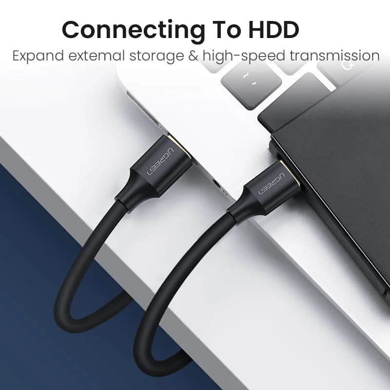 Mini USB uz USB datu un uzlādes kabelis
