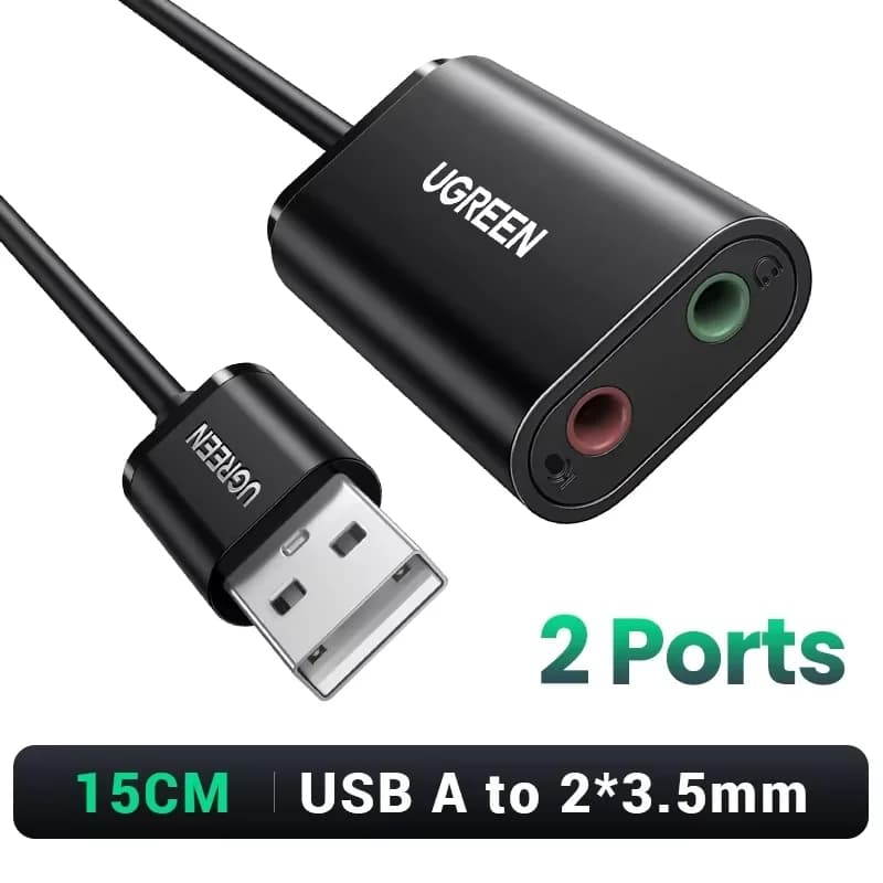 Ārējais USB audio interfeisa skaņas karte