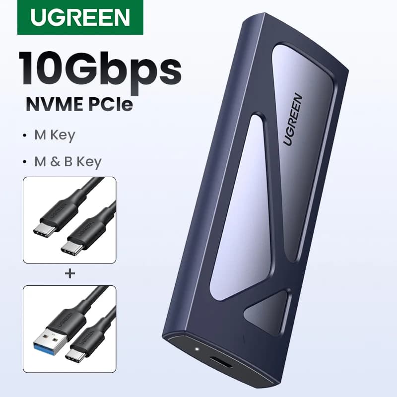 M.2 NVMe SSD korpusa USB-C 5Gbps