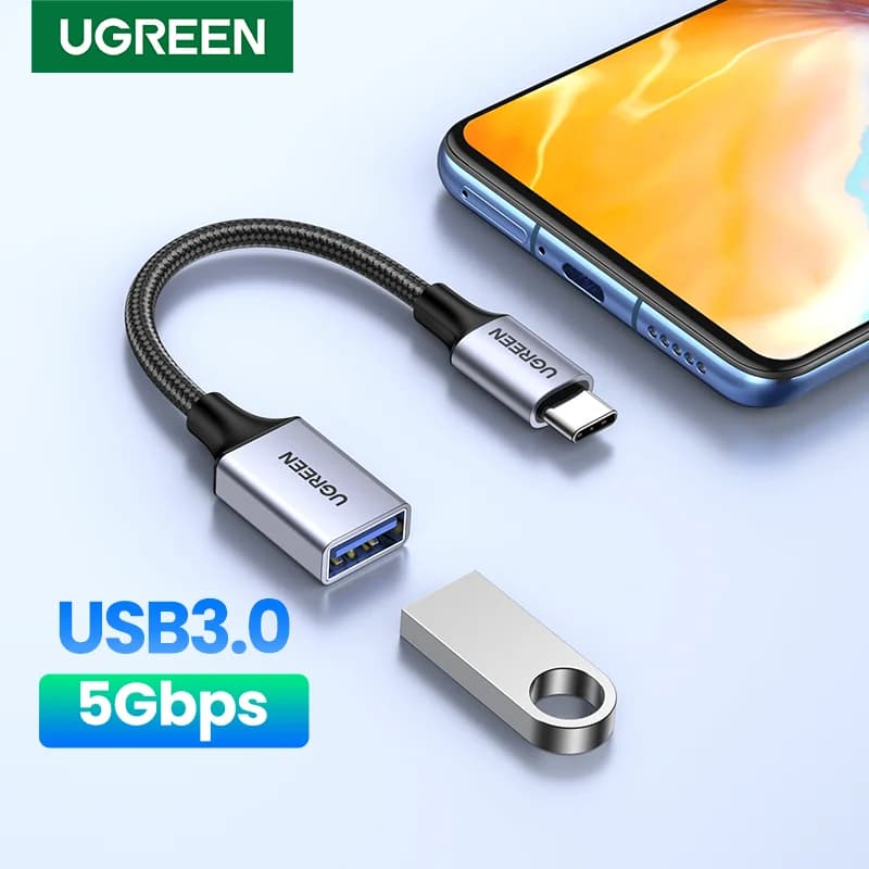 USB-C uz USB 3.0 OTG datu adapteris