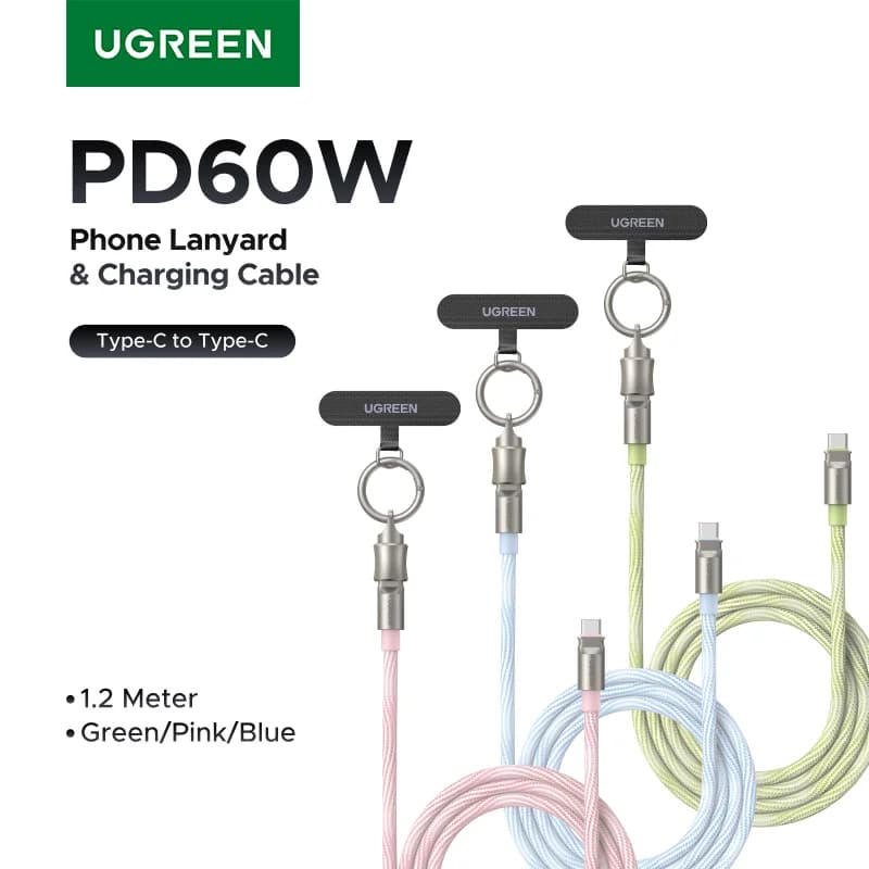 PD60W USB-C kabeļlente ar uzlādes funkciju