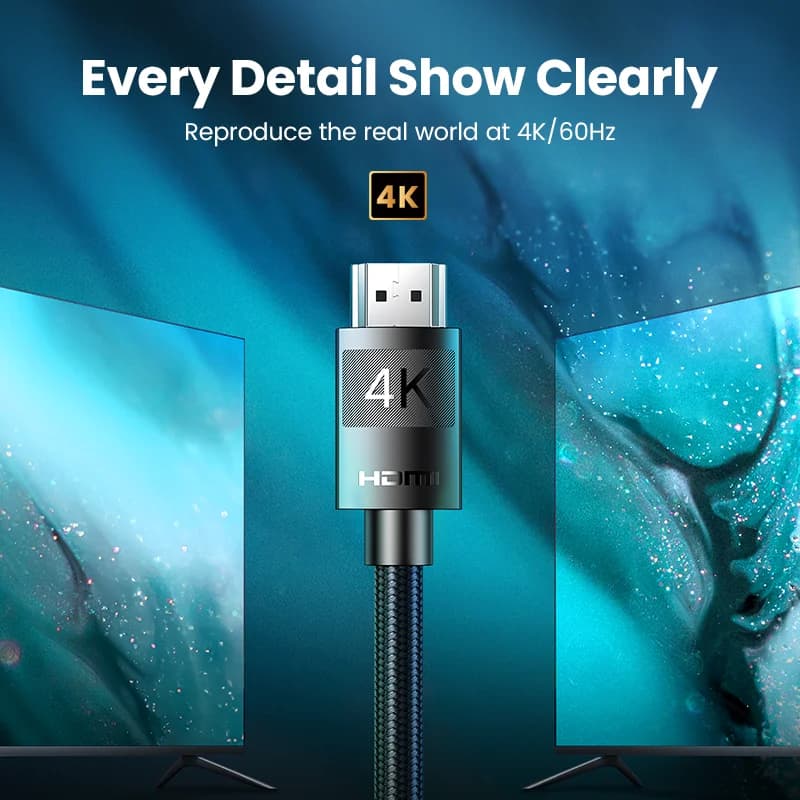 Ātrgaitas HDMI 2.0 kabelis 4K 60Hz