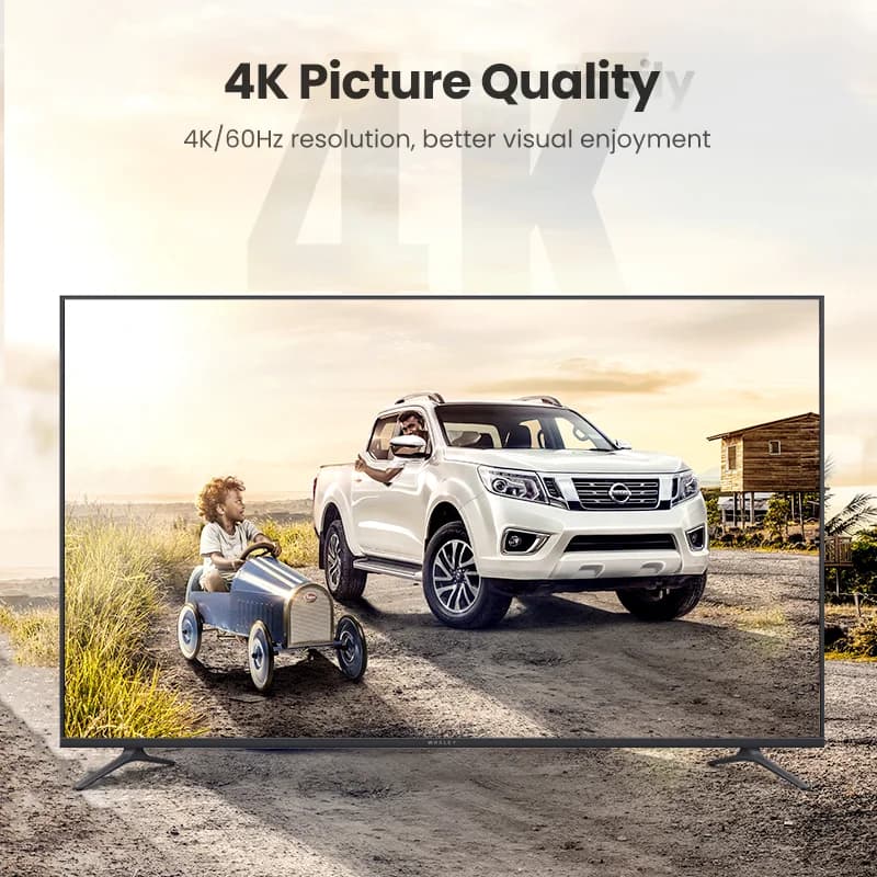 4K DisplayPort uz HDMI adaptera pārveidotājs