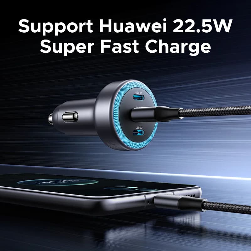 30W USB-C PD automašīnas lādētājs